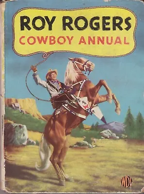 Buy Roy Rogers Cowboy Annual 1953 Not Price Clipped Warner Printing RARE • 1.99£