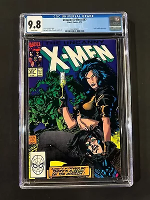 Buy Uncanny X-Men #267 CGC 9.8 (1990) - Early Gambit App • 86.73£
