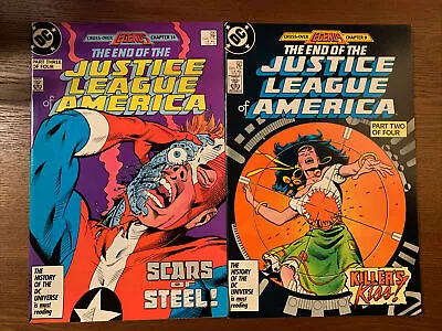 Buy JUSTICE LEAGUE OF AMERICA #259 260 DC Comics Lot (1987) • 3.94£