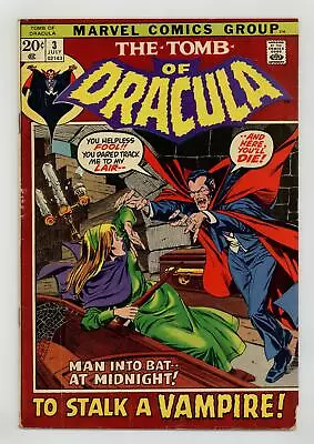 Buy Tomb Of Dracula #3 VG 4.0 1972 • 46.37£
