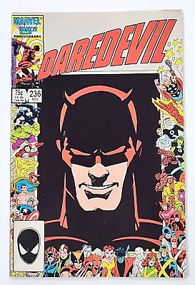 Buy Daredevil #236 (Marvel 1986) 25th Anniversary Frame Border • 7.90£