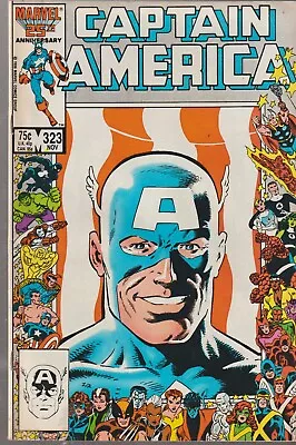 Buy Marvel Comics Captain America #323 (1986) 1st John Walker 1st Print F+ • 23.95£