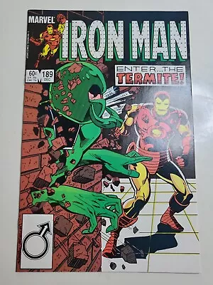 Buy Iron Man #189: 1st App Of The Termite  Marvel Comics 1984 NM • 3.95£