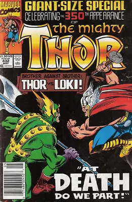 Buy Thor #432 (Newsstand) VG; Marvel | Low Grade - Tom DeFalco - We Combine Shipping • 3£