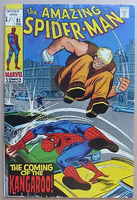 Buy The Amazing Spider-man #81, Great John Romita Cover Art!! • 45£