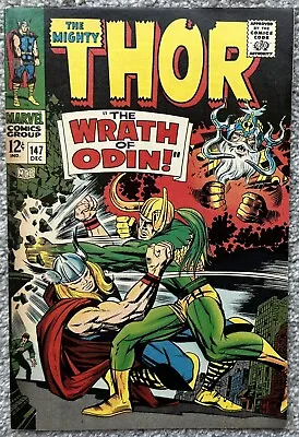 Buy The Mighty Thor Comic #147 (marvel,1967) Silver Age ~ • 47.40£