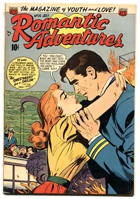 Buy Romantic Adventures #35 1953 Key Romance Issue Historic! • 426.34£