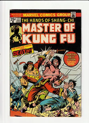 Buy Master Of Kung Fu #22, 6.0 FN, Marvel 1974, Combined Shipping • 6.35£