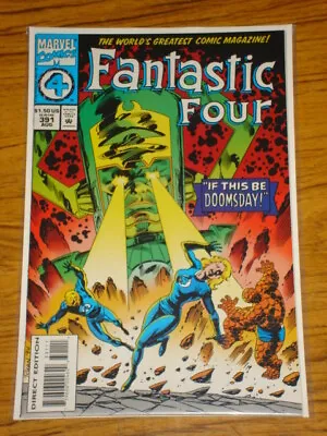 Buy Fantastic Four #391  Marvel Comics Nm (9.4) Galactus August 1994 • 14.99£
