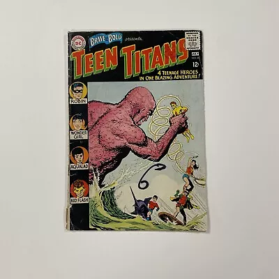 Buy Brave And The Bold #60 1965 GD 2nd App Teen Titans Pence Stamp *See Description • 60£