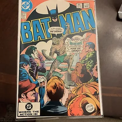 Buy Batman #359 NM- Newsstand 1st Cover App Killer Croc Dan Jurgens, Amazing Shape • 95.32£
