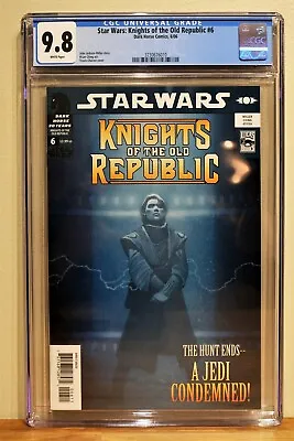 Buy Star Wars: Knights Of The Old Republic #6 Cgc 9.8 - White Pages *highest Graded* • 118.59£