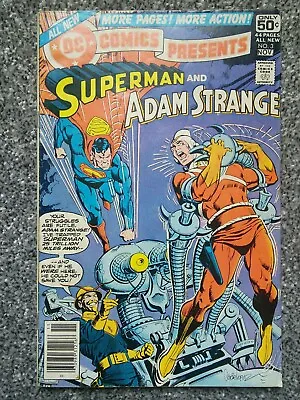 Buy DC COMICS PRESENTS # 3 (Nov 1978) SUPERMAN And ADAM STRANGE. DC Comics  • 3£