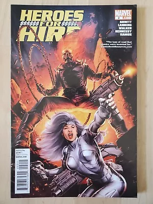 Buy Heroes For Hire #2 (Marvel 2010 3rd Series) A Cover, Ghost Rider & Silver Sable • 2£