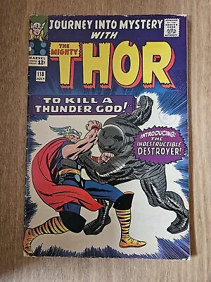 Buy Marvel Journey Into Mystery The Mighty Thor #118 1965 VG The Destroyer • 40£
