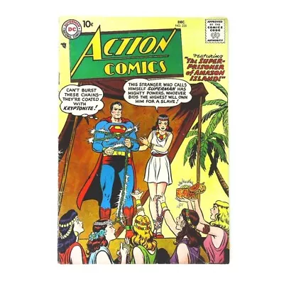 Buy Action Comics (1938 Series) #235 In Very Good + Condition. DC Comics [d} • 152.86£