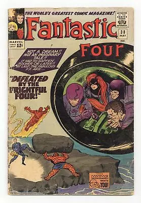 Buy Fantastic Four #38 GD 2.0 1965 • 24.50£