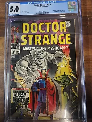 Buy Marvel Comics Doctor Strange #169 CGC 5.0 First Solo Title • 221.18£