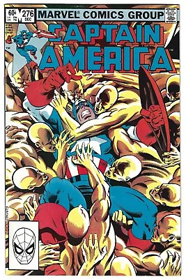 Buy Captain America #276 Key Issue Marvel 1982 1st Baron Zemo In Costume 6.5 FN+ • 7.10£