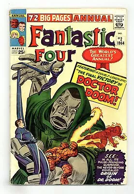 Buy Fantastic Four Annual #2 VG+ 4.5 1964 • 326.25£