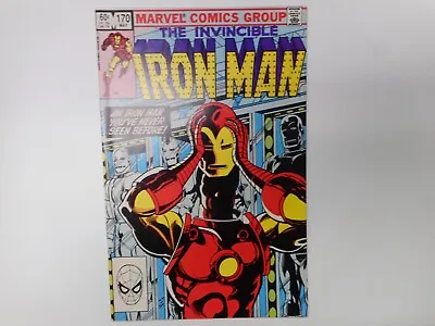 Buy Invincible Iron Man 170 1983 1st Jim Rhodes As Iron Man • 11.09£