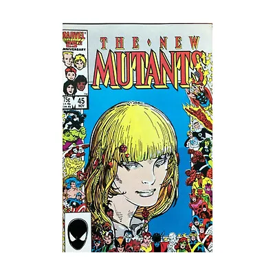 Buy Marvel Comics The New Mutants New Mutants 1st Series #45 EX • 7.88£