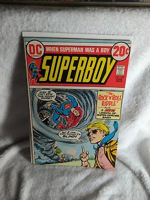 Buy SUPERBOY #195 (1973)  / Fn / 1ST APP WILDFIRE DC BRONZE AGE • 11.87£