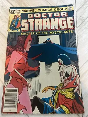 Buy Doctor Strange #60 (1983) Newsstand Scarlet Witch, Ms. Marvel, The Darkhold • 5.15£