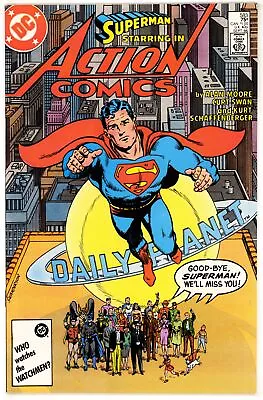 Buy Action Comics (1938) #583 VF/NM 9.0 Whatever Happened To Man Of Tomorrow Moore • 20.07£