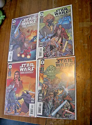 Buy *mint* High Grade Star Wars Jedi Council Acts Of War Comic Set 1-4 Full • 49.99£