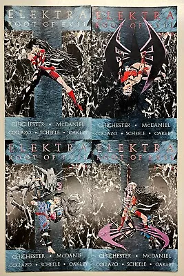Buy Marvel Comics Elektra Root Of Evil Key 4 Issue Lot 1 2 3 4 Set High Grade FN+ • 0.99£