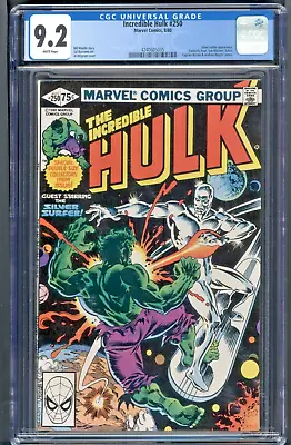 Buy The Incredible Hulk #250 (Marvel Comics) CGC 9.2 Direct Edition *Silver Surfer • 105.41£