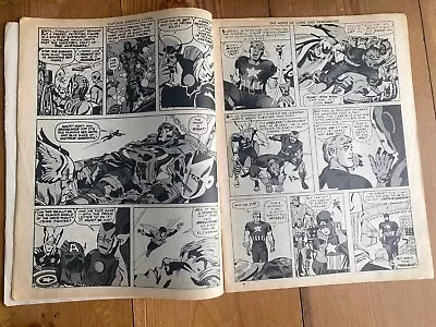 Buy Marvel Comics: The Avengers #1 & 2 (1973, UK) Captain America Joins Avengers! • 100£