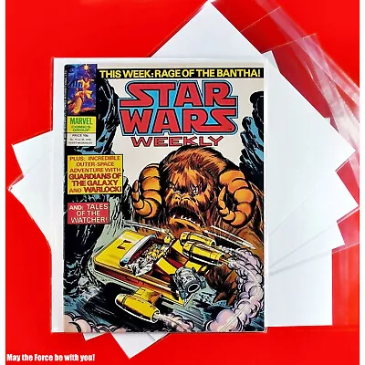 Buy Star Wars Weekly # 74     1 Marvel Comic Bag And Board 25 7 79 UK 1979 (Lot 2833 • 8.99£