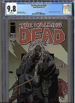 Buy Walking Dead #108 CGC 9.8 First App. Ezekiel 92 132 27 19 • 227.60£
