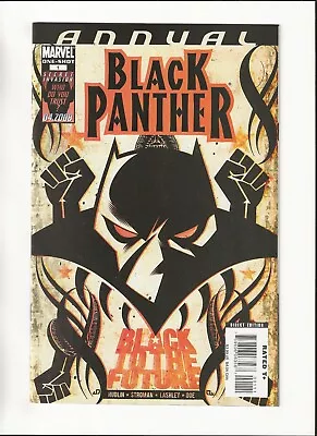 Buy Black Panther Annual #1 1st Cameo Of Shuri As Black Panther High Grade 2008 • 15.77£