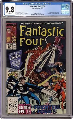 Buy Fantastic Four #326D CGC 9.8 1989 4403619011 • 127.92£