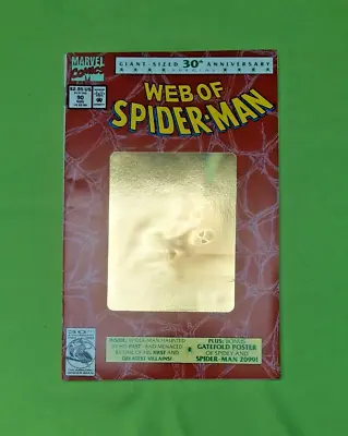 Buy Web Of Spider-Man #90, Hologram Cover (Poster Attached) VFN (8.0) Marvel Comics • 9.99£