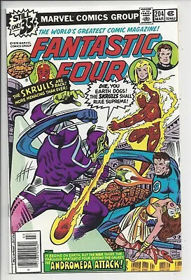 Buy Fantastic Four #204 NM (9.0) 1978  - 1st Cameo Appearance Of The Nova Corps • 15.99£