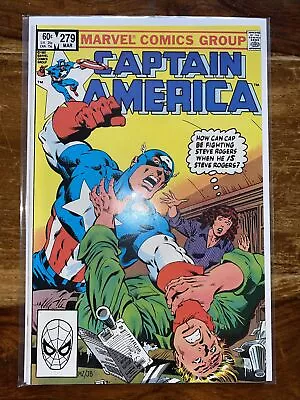 Buy Captain America 279. 1983. Features Primus. Key Bronze Age Issue. VFN- • 2.99£