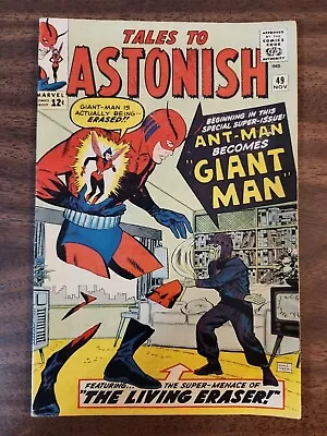 Buy Tales To Astonish #49 DC Comics 1963 Silver Age 1st Appearance Giant-Man  • 240.94£