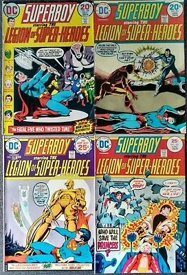 Buy Superboy #198 #201 #206 #209 DC 1973-75 Comic Books • 15.82£
