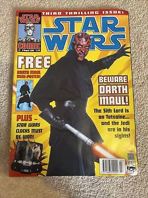 Buy Star Wars Comic #3 8 Aug 1999 • 7£