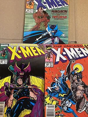 Buy Uncanny X-Men # 256-258! 1st Appearance New Ninja Psylocke! • 7.88£