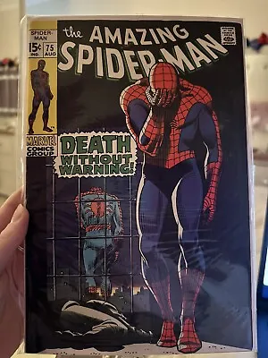Buy Amazing Spider-Man #75 VG/FN 1969 Silver Age • 25£