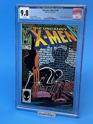 Buy Uncanny X-Men #196 CGC 9.8! 1985 JRJR Goodness -Too Beautiful! 🥹 • 79.44£