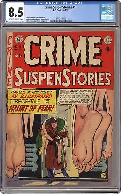 Buy Crime Suspenstories #11 CGC 8.5 1952 2010142001 • 1,326.55£