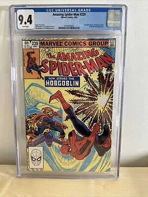 Buy Amazing Spider-Man # 239 - 2nd Hobgoblin CHC 9.4 - White Pages • 79.99£