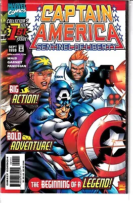 Buy Captain America Sentinel Of Liberty #1 Marvel Comics • 11.99£