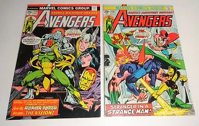 Buy Avengers #135,138 Ultron Orgin Vision 138 Has Mark Jewlery Insert Vf/vf-  1975 • 24.89£